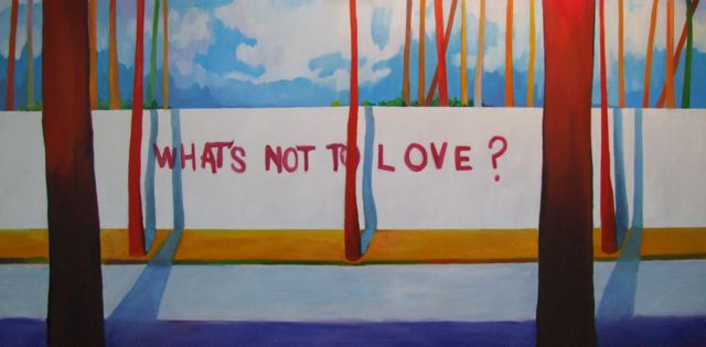 Whats Not To Love - Oleo sobre lienzo - 200x96 cm
