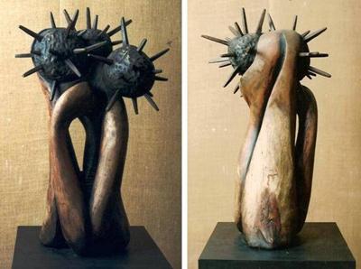 KInyah Ox (madera de algarrobo con hierro-1998)