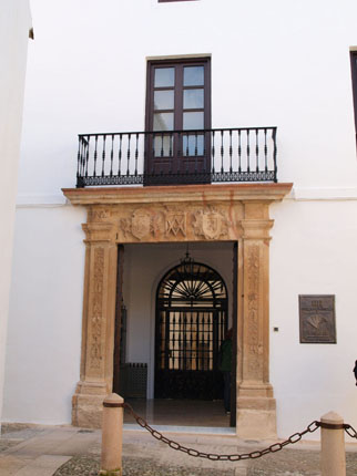 Museo Peinado. puerta