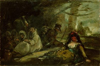 Francisco de Goya y Lucientes. Escena de la guerra de Independencia