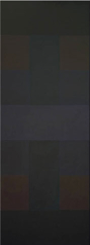 Ad Reinhardt, Abstract Painting (Blue), 1952