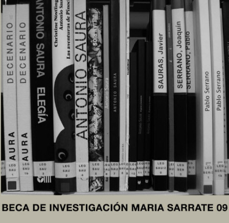 Beca de Investigación María Sarrate 09