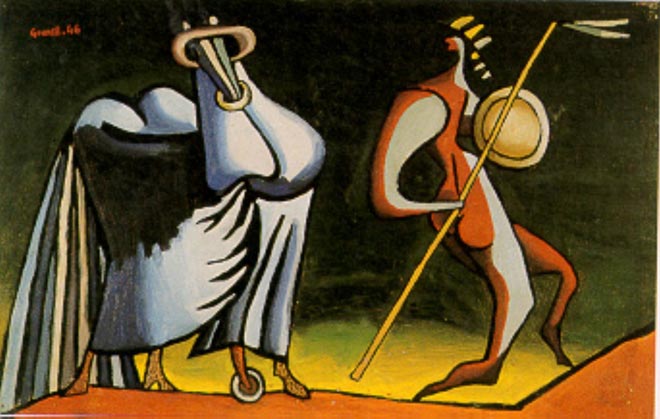 Místicos encuentros y hallazgos plásticos en la obra de Eugenio Granell