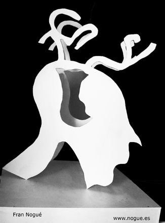 Escultura serieblanca - Fran Nogue