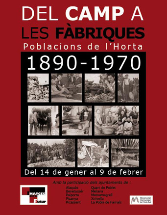 Del camp a les fàbriques. Poblacions de l''Horta, 1890-1970