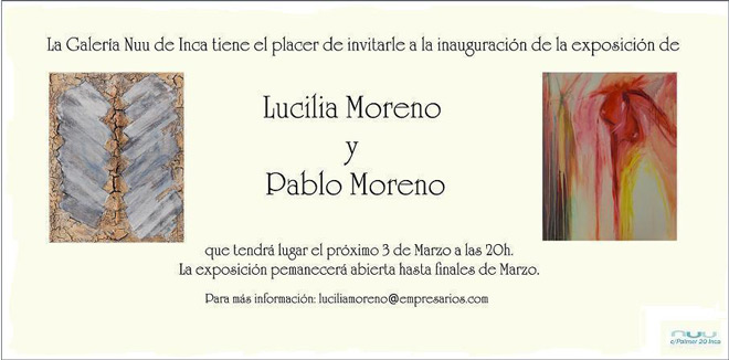 Lucilia Moreno y Pablo Moreno