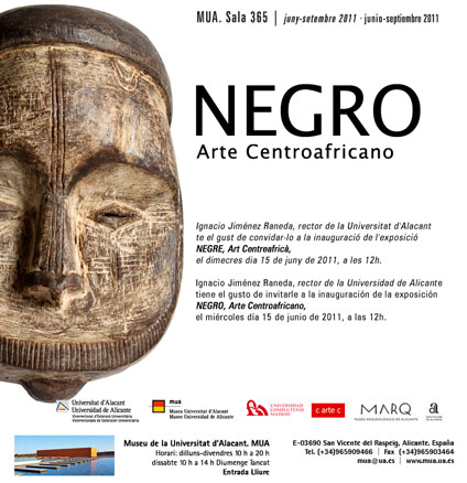 Negro, Arte Centroafricano