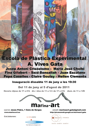 Alumnos de la Escuela de Arte A. Vives