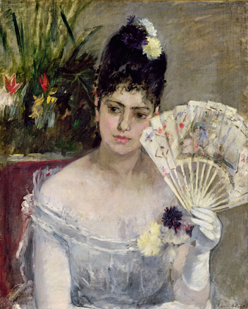 Berthe Morisot, En el baile, 1875