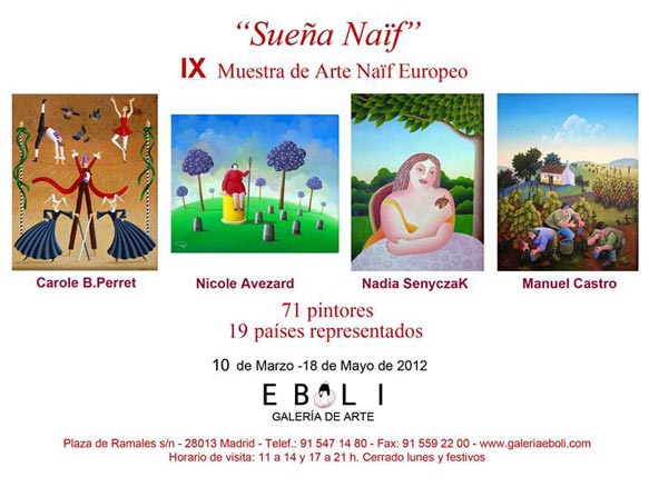 Sueña Naïf - IX Muestra de Arte Naif Europeo