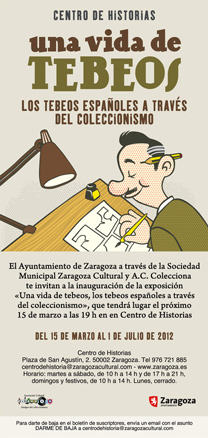 Una vida de tebeos, los tebeos españoles a través del coleccionismo
