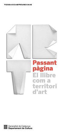 Passant pàgina. El llibre com a territori d''art