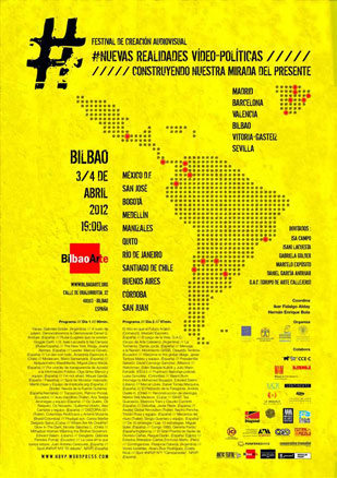 #Nuevas Realidades Vídeo-Políticas (#NRVP) es un Festival de Creación Audiovisual