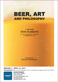 Tom Marioni, Beer, Art and Philosophy A Memoir,  2011, Pencil on printed book o