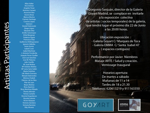 Colectiva de artistas de la galería