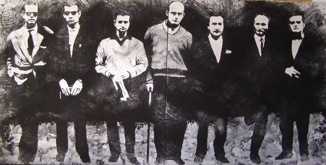 Pintura y grabado de Álvaro Sellés
