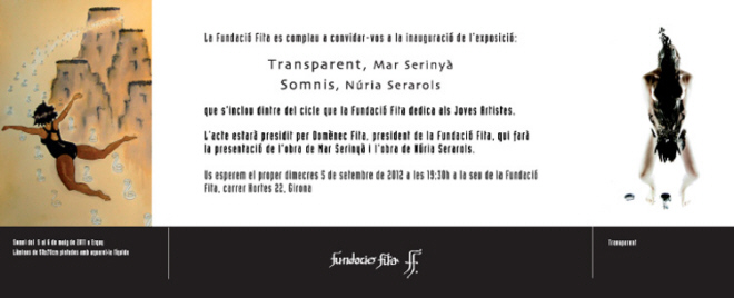 Transparent (Mar Serinyà) / Somnis (Núria Serarols)