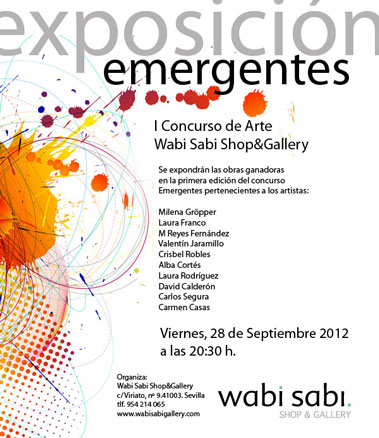 Exposición Emergentes. I Concurso de Arte Wabi Sabi Shop&Gallery