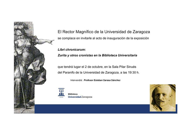 Libri chronicarum: Zurita y otros cronistas en la Biblioteca Universitaria