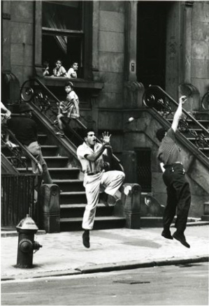 Dennis Hopper, New York City, Guys Playing Stick Ball, 1961