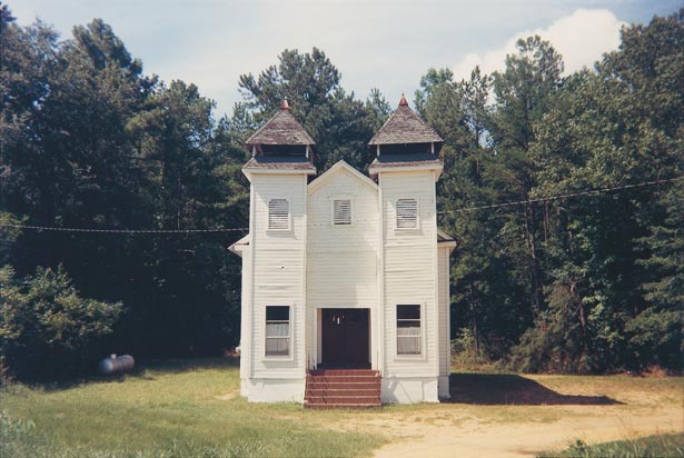 William Christenberry, Church, Sprott, Alabama, 1977