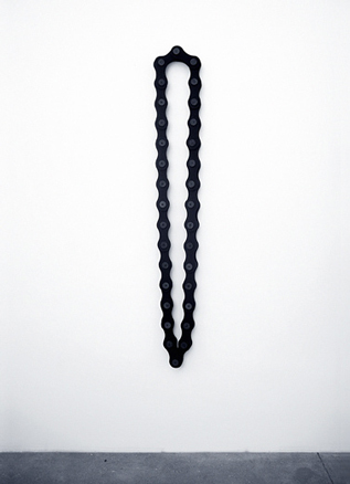 Johanna Unzueta, Gray and Black Chain, 2012