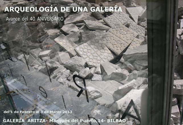 Arqueología de una galería