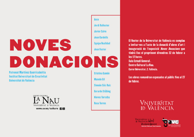 Noves donacions