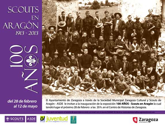 100 años - Scouts en Aragón 1913 - 2013