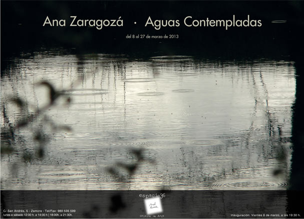 Ana Zaragozá, Aguas Contempladas