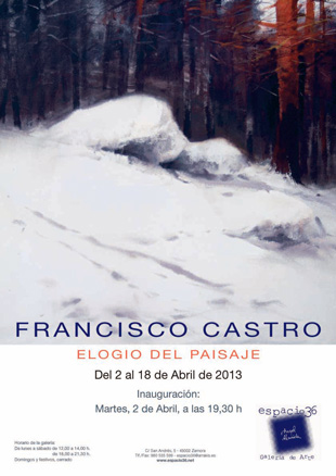 Francisco Castro, Elogio del paisaje