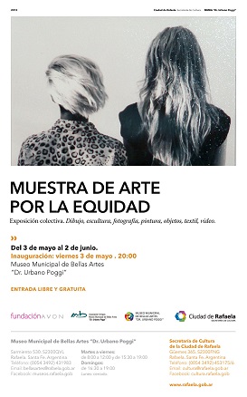 Muestra de arte por la equidad