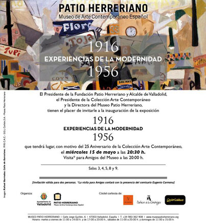 Experiencias de la modernidad. 1916-1956