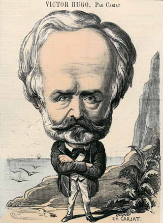 Etienne Carjat, Víctor Hugo, Le Drolatique n. 12 del 29-6-1867
