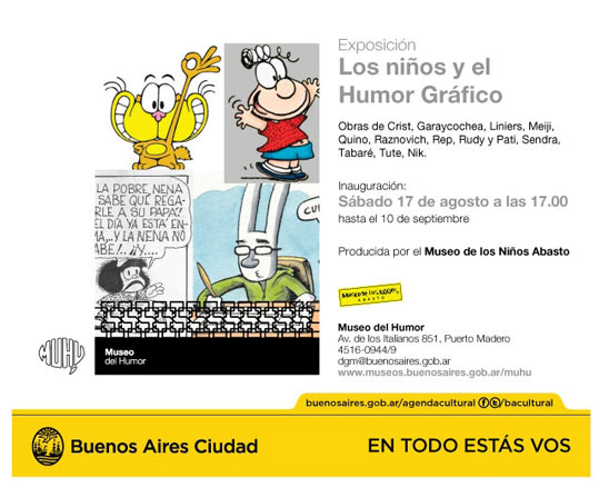 Los niños y el Humor Gráfico