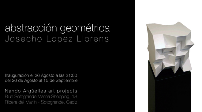 Josecho López Llorens, Abstracción geométrica