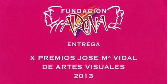 X Premis d'Arts Visuals José M. Vidal Fundació Arena