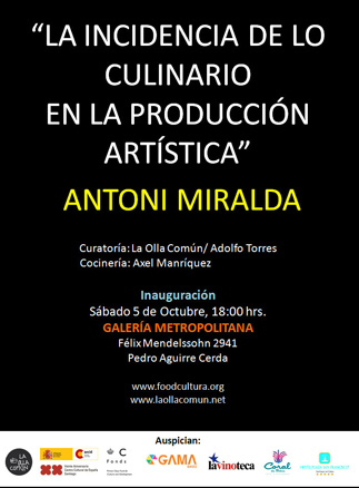 La Incidencia de lo culinario en la producción artística