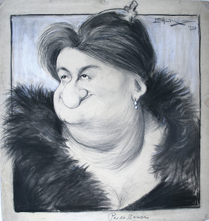 Caricaturas. Ilustradores de los siglos XIX y XX en la Colección de Lázaro
