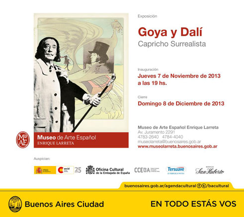 Goya y Dalí. Capricho Surrealista