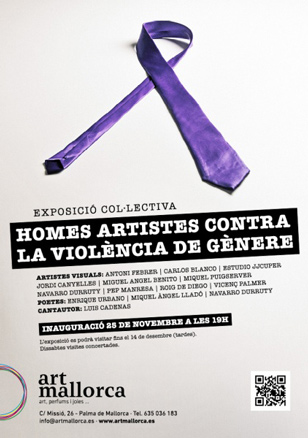 Homes artistes contra la violència de gènere