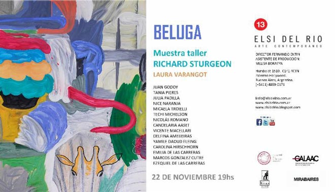 Beluga. Muestra taller Richard Sturgeon