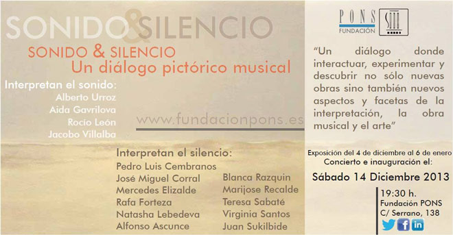 Sonido & Silencio. Un diálogo pictórico musical