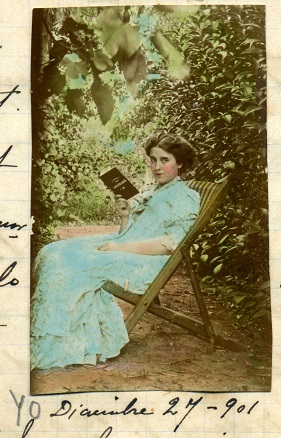 Josefina Oliver, Autorretrato, 1901