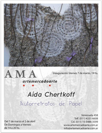 Aida Chertkoff, Autorretratos de Papel