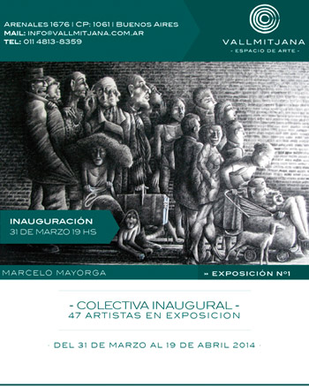 Colectiva inaugural: 47 artistas en exposición