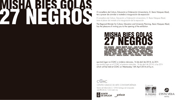 Misha Bies Golas. 27 negros