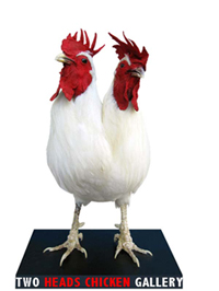 Logo de Two Heads Chicken Gallery