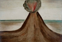 Victor Brauner, Volcan en Eruption, 1930