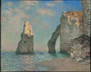 Los acantilados de Etretat, de Monet